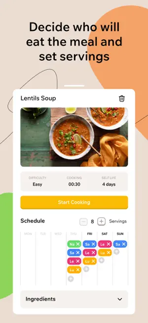 Magic Pot: Meal Planner screenshot 4