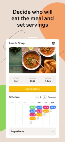 Magic Pot: Meal Planner screenshot
