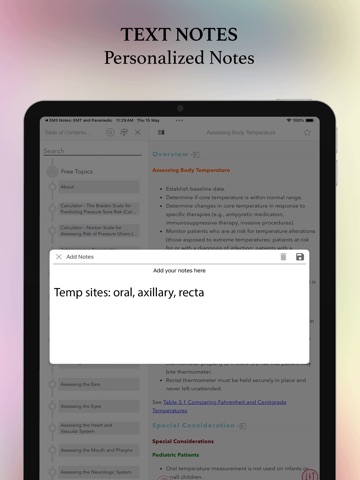 Davis Clinical Nursing Skills iPad screenshot