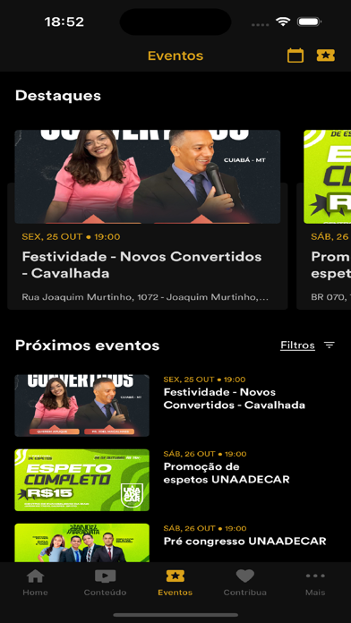 IEAD CÁCERES MT screenshot