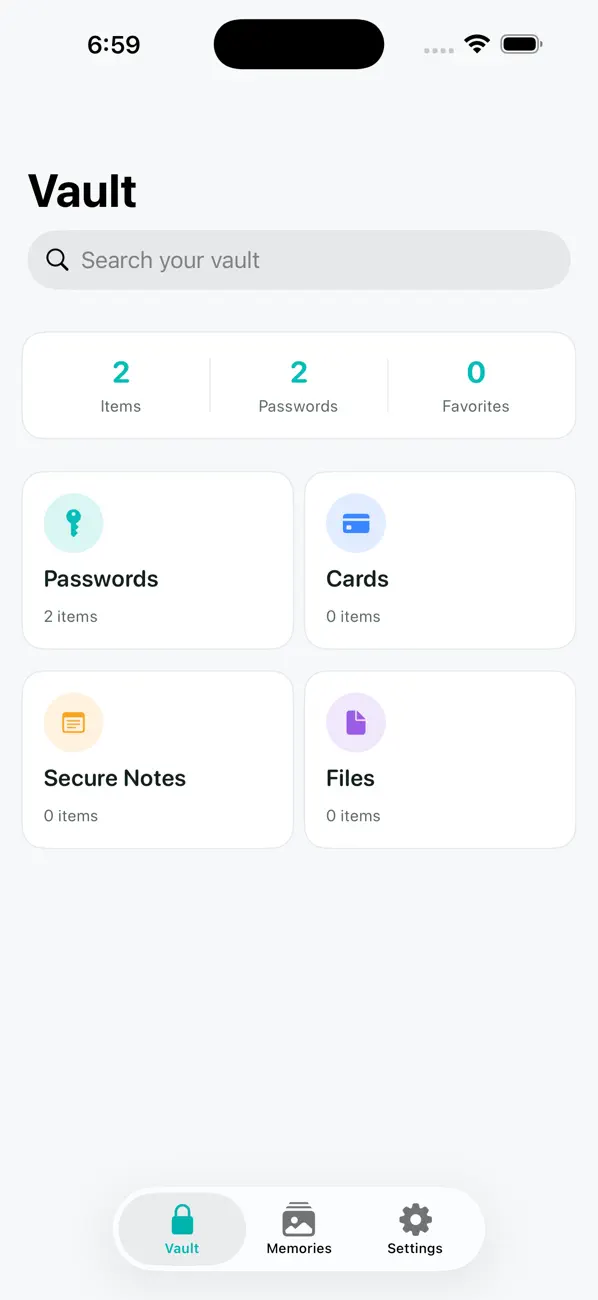 Screenshot #2 pour Safey: Photo Vault & App Lock