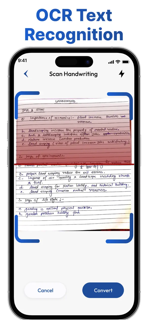 #1. Handwriting to Text Scan - OCR (iOS) 게시자: Al Riaz Ltd