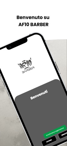 AF10 BARBER iPhone screenshot