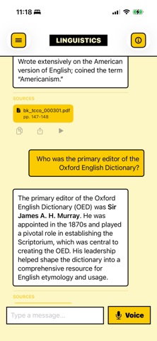 My Local Voice iPhone screenshot
