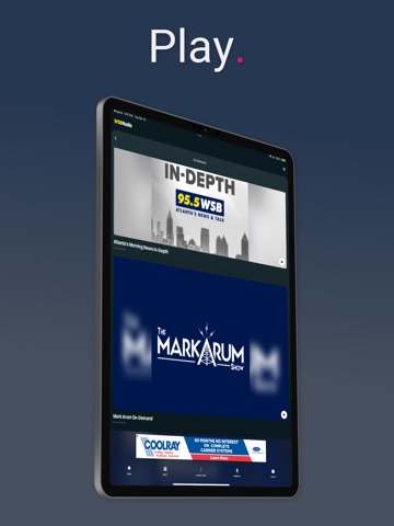 95.5 WSB iPad screenshot