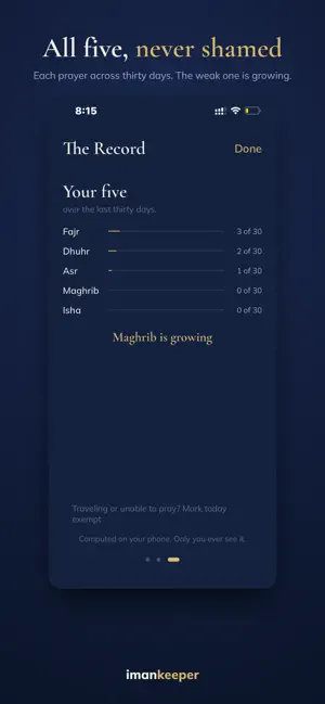 ImanKeeper: Prayer Lock screenshot 4