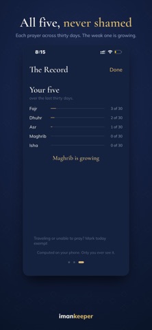 ImanKeeper: Prayer Lock Screenshot 4 of 10