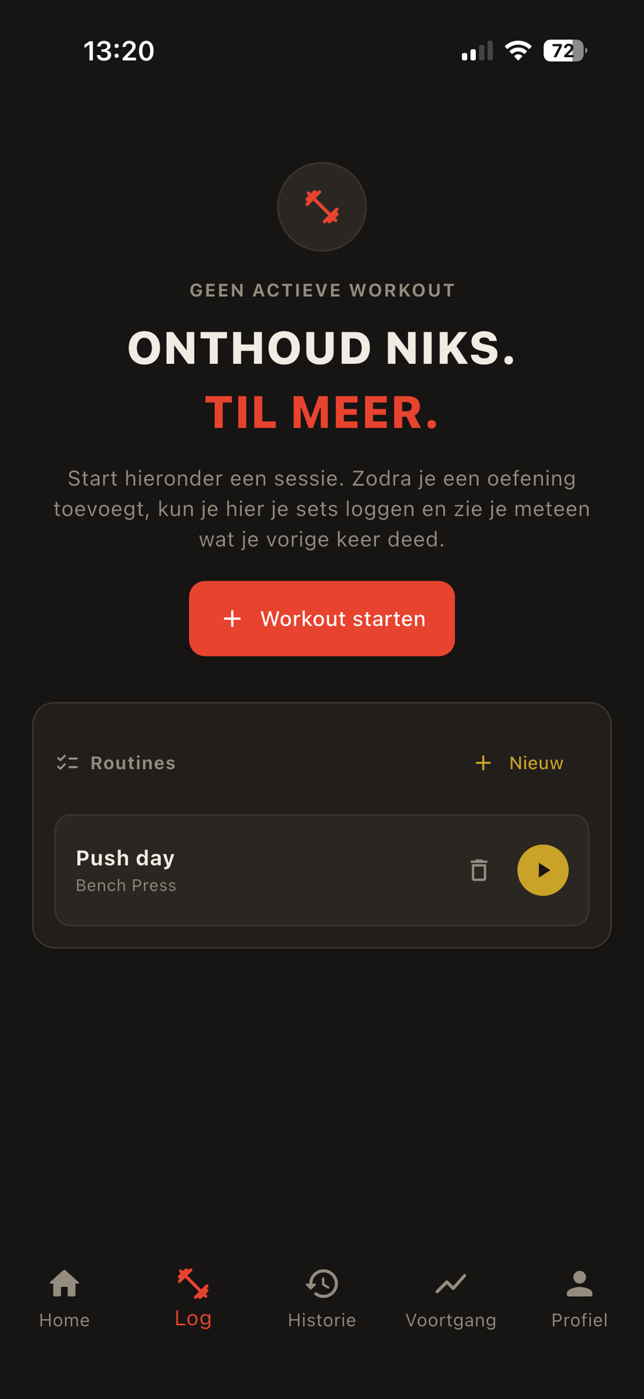 IJZER - Workout Tracker screenshot 2