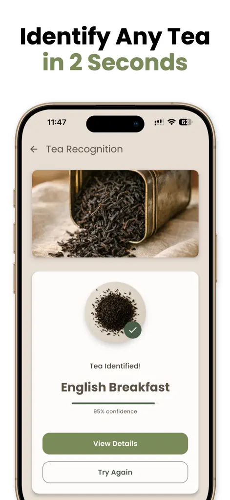 Teafinity: Tea Timer & AI ID - Food & Drink App | MWM