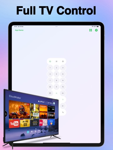 OneTap Remote: TV Control iPad screenshot