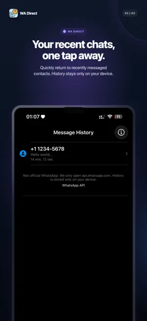 Whats Dm And Link screenshot 2