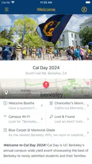 uc berkeley / cal event guides iphone screenshot 1