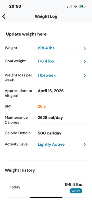 Simple Calories Screenshot 2 of 4