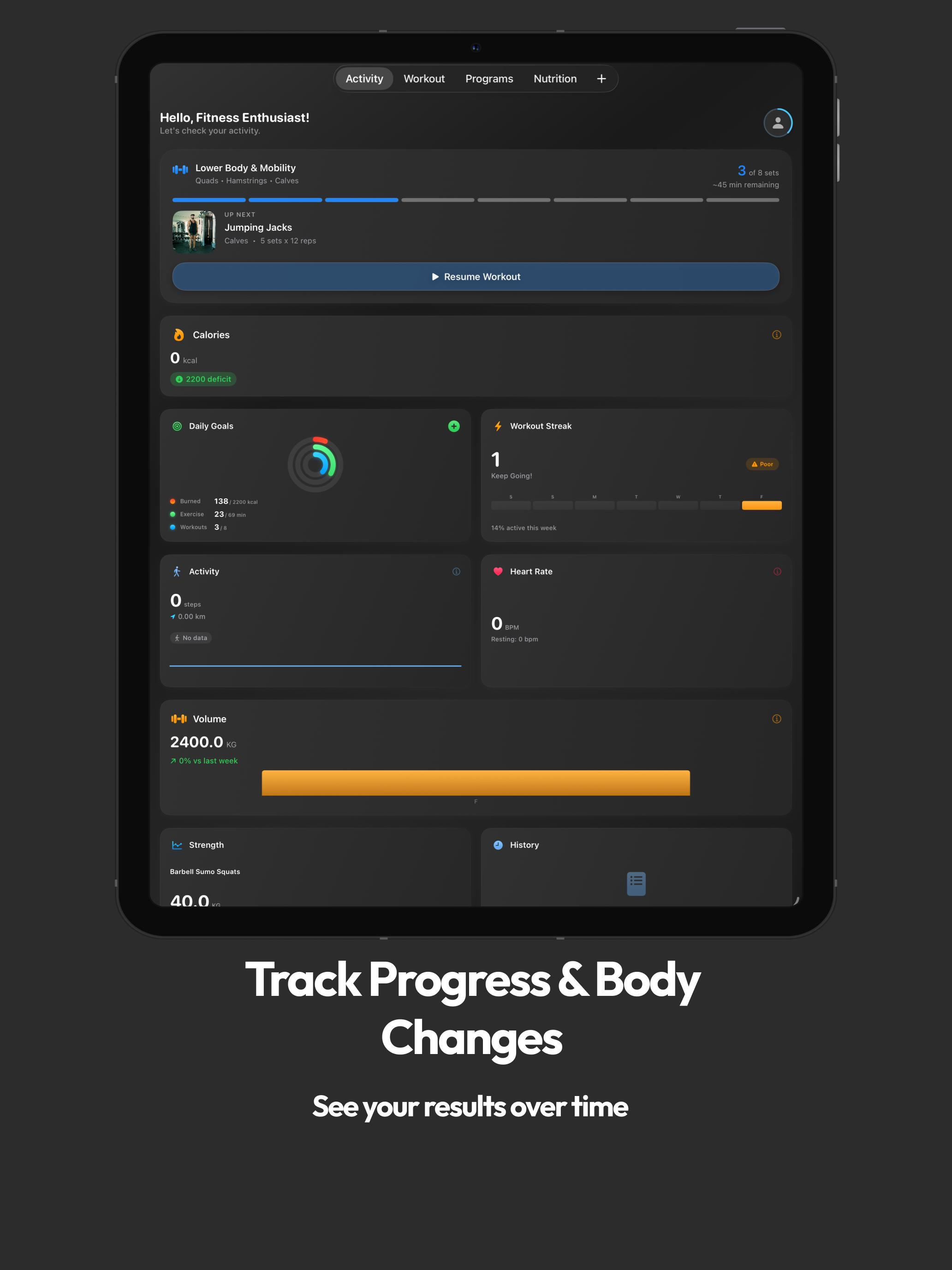 LiftZone: AI Workout Planner