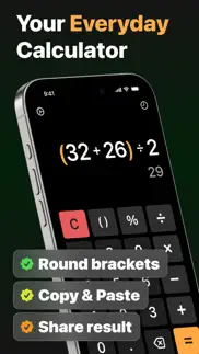 calculator & ai math solver iphone screenshot 1