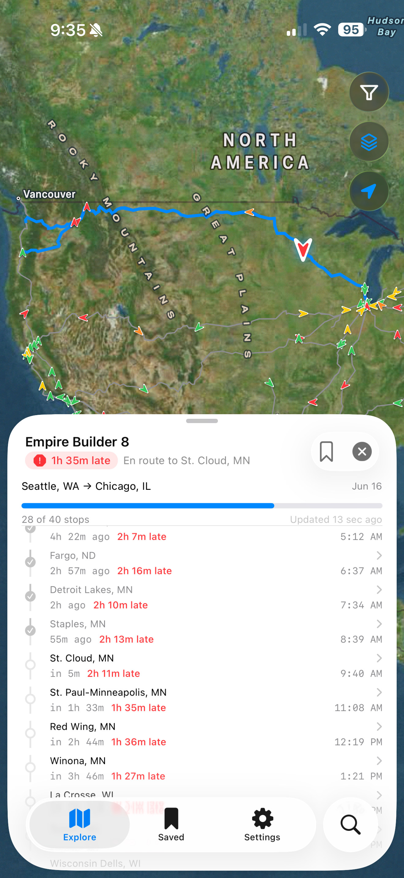 Headway: Live Train Tracker screenshot 3