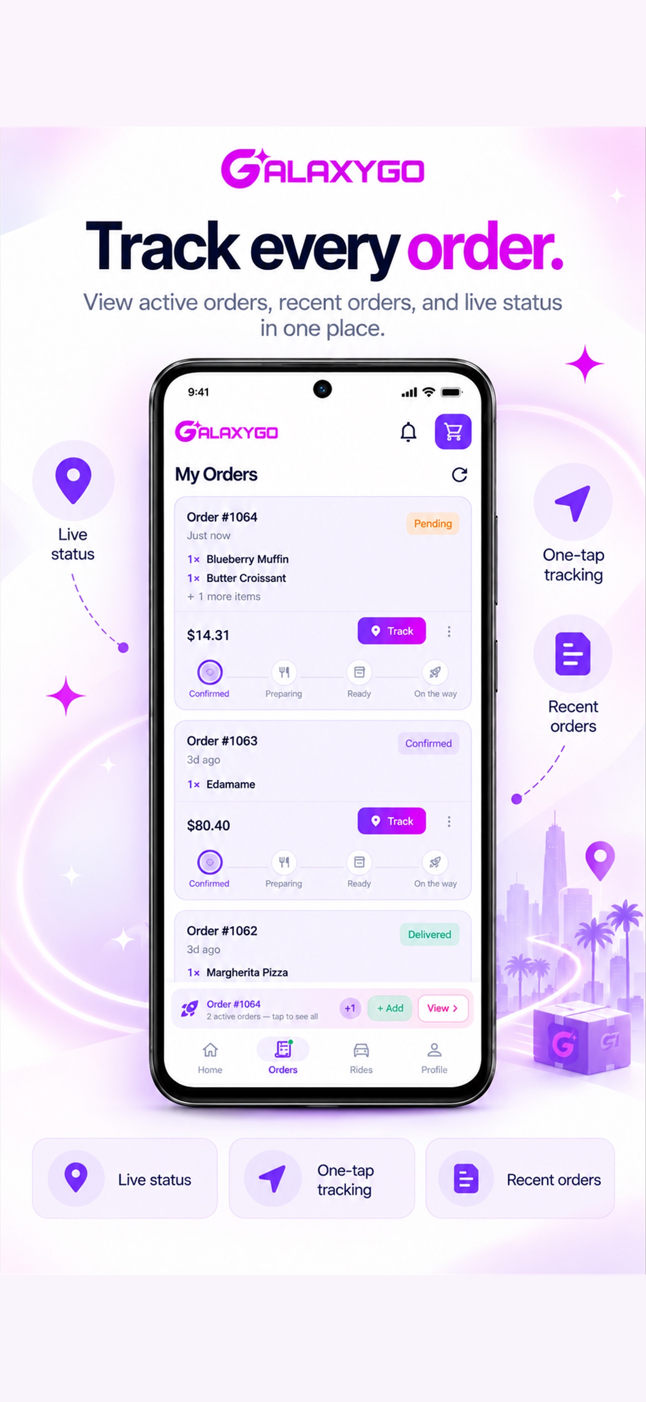 Screenshot 5 of GalaxyGo: Food and More