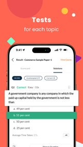 Commerce Study App Class 11/12 screenshot