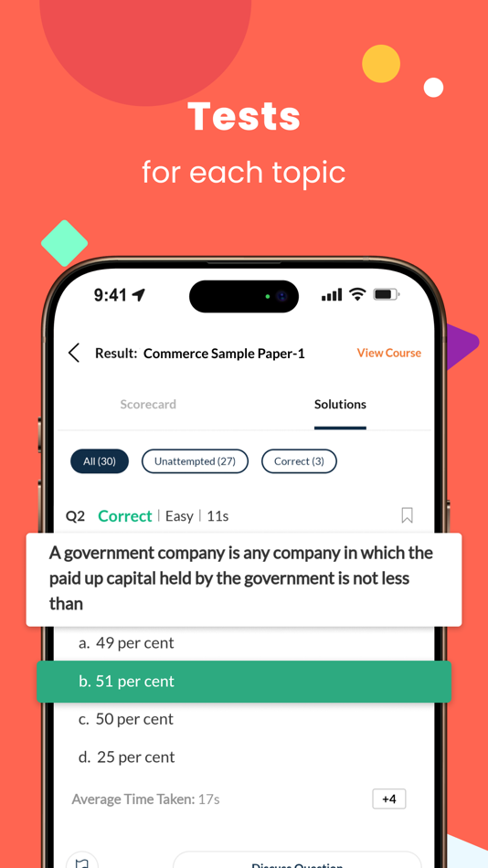 #4. Commerce Study App Class 11/12 (iOS) Podle: EDUREV LEARNING PRIVATE LIMITED