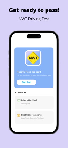 NWT Driving Test iPhone screenshot