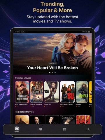 Lookmovie : Movie & TV Shows iPad screenshot