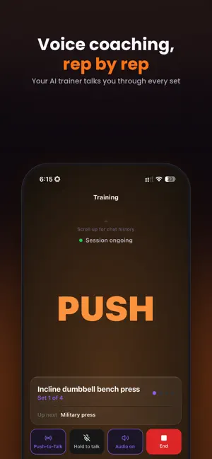 Spotter - AI personal trainer screenshot 3