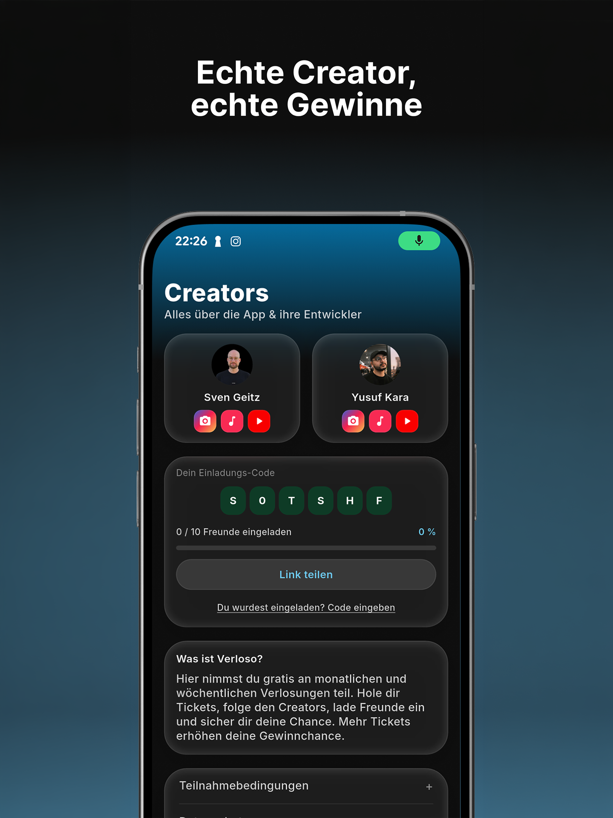 Verloso: Echte Gewinnspiele. screenshot 8