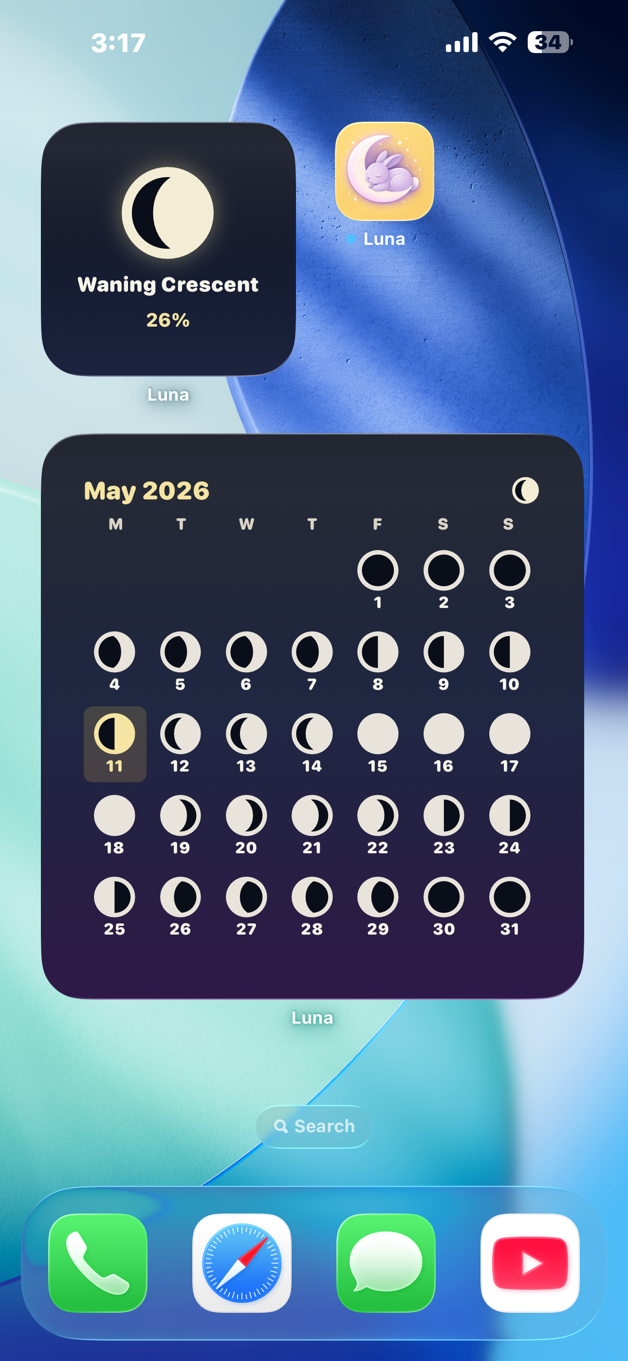 Luna Journal Moon Phases