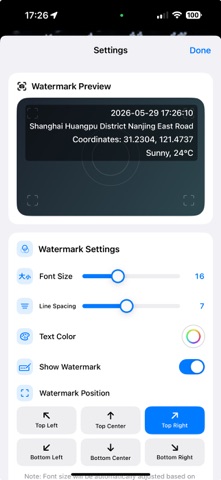 App screenshot
