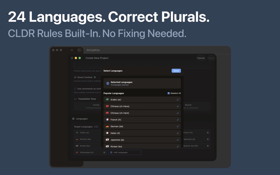 #4. StringWise - App Localization (macOS) De: Kornel Varga