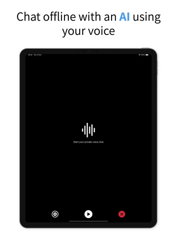 Enclave - Local AI Assistant iPad screenshot