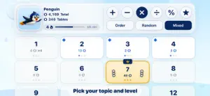 Flying Penguin: Quick Math screenshot 2