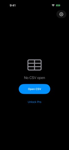 Open CSV Screenshot 3 of 4