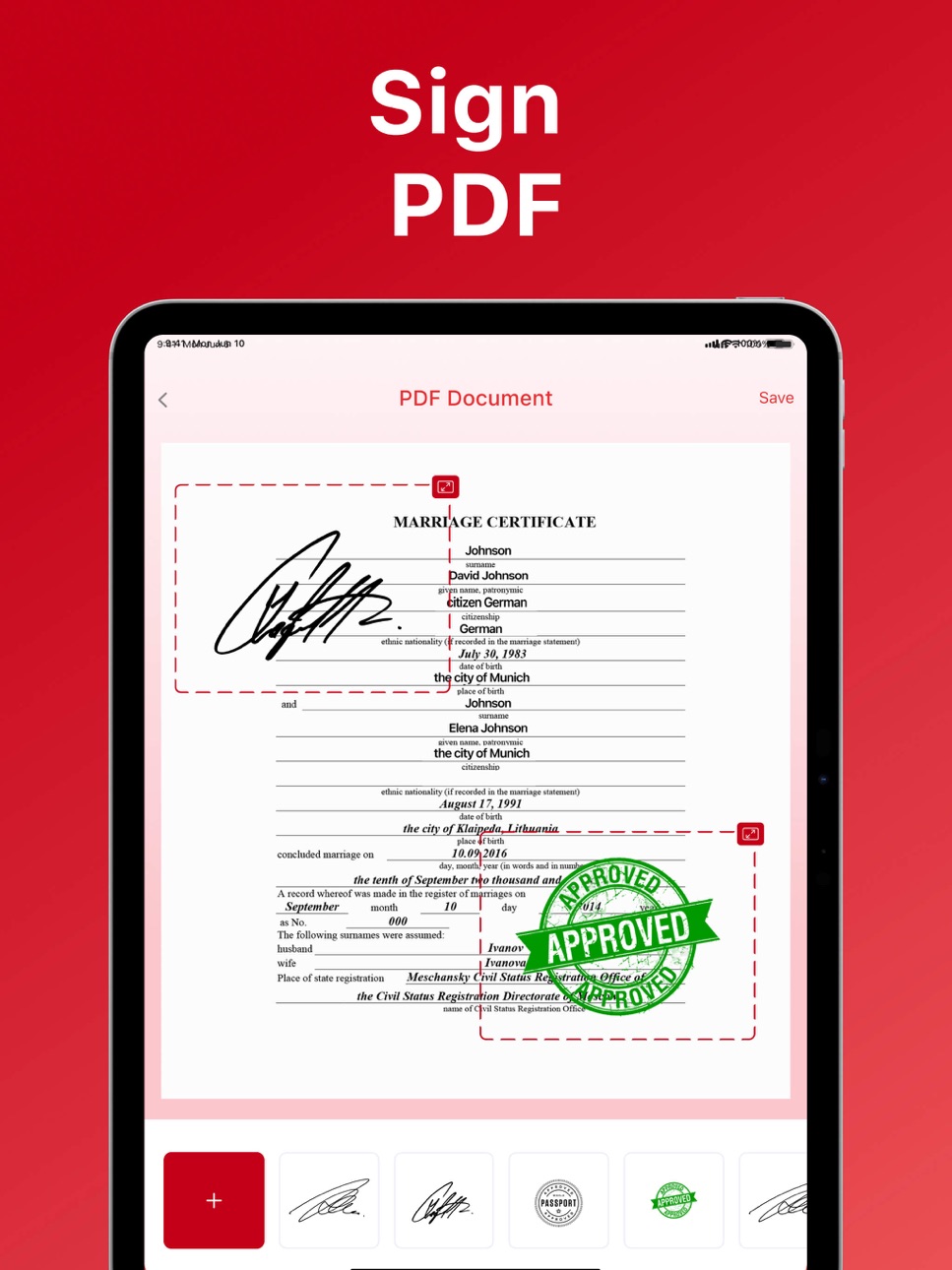 iPad screenshot