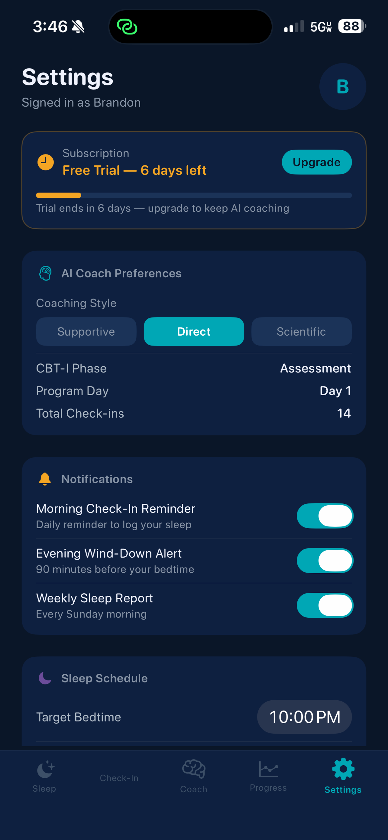 SleepOS: AI Sleep Coach