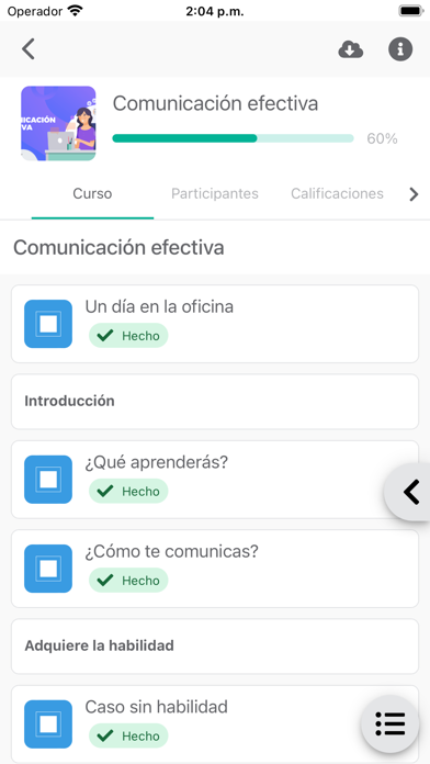 welearning Screenshot