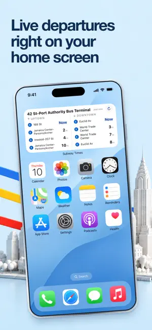 NYC Subway Times Widget screenshot 1