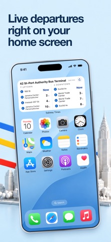 NYC Subway Times Widget Screenshot 1 of 4