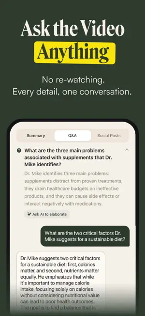 Bite: AI Video Summaries screenshot 3