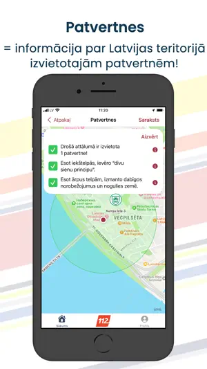 112 Latvija screenshot 2