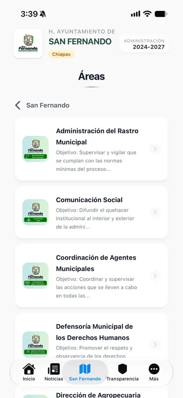 San Fernando Digital screenshot 4 of 6