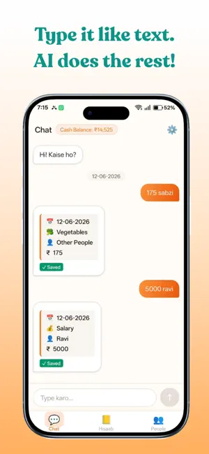 Ghar Kharch AI: Budget Expense screenshot 1