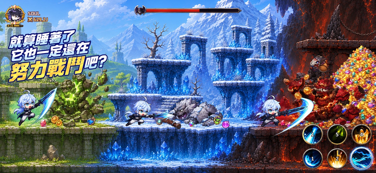 Soul Strike iOS Mod IPA screenshot 7 - iOS game interface