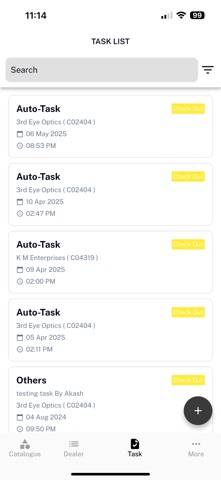 Eternity Lifestyles Sales app screenshot