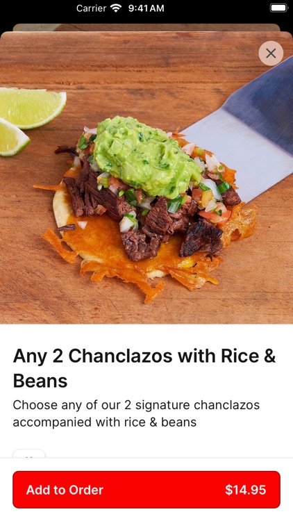 La Chancla Mexican Grill screenshot-3