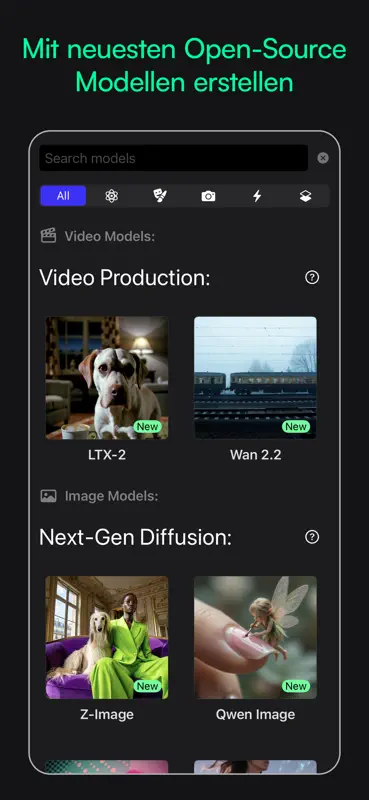 Sogni: AI Image, Video & Music screenshot 5 of 10