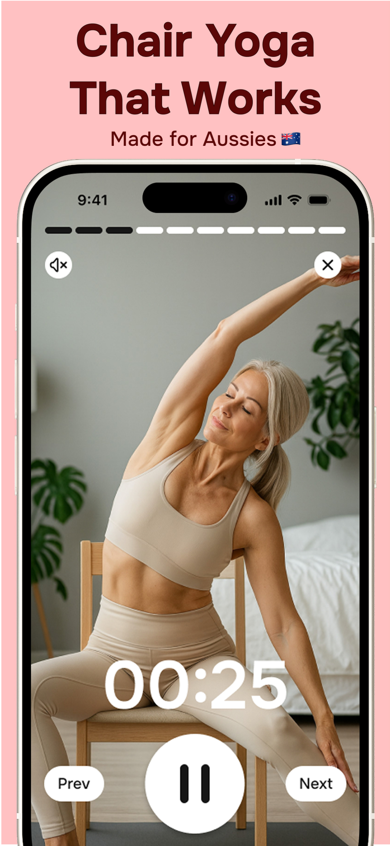 Cheri: Chair Yoga 28-Day
