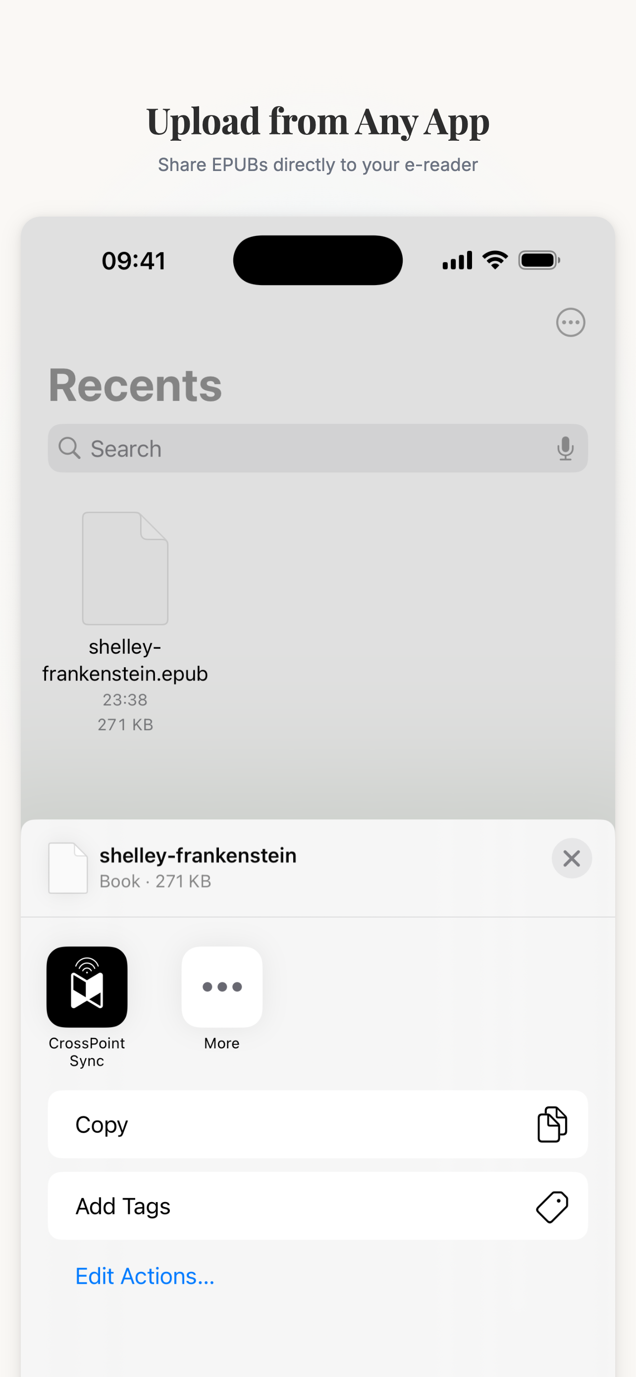 CrossPoint Sync