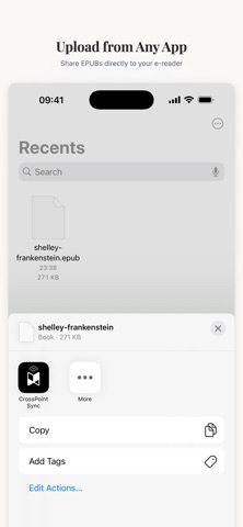 CrossPoint Sync Screenshot 6 of 7