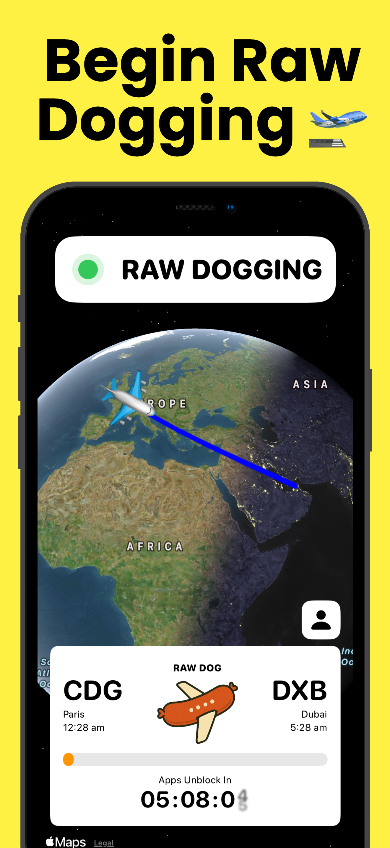 Raw Dog: Block Distractions